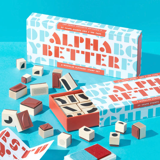 Alpha Better Stamp Set
