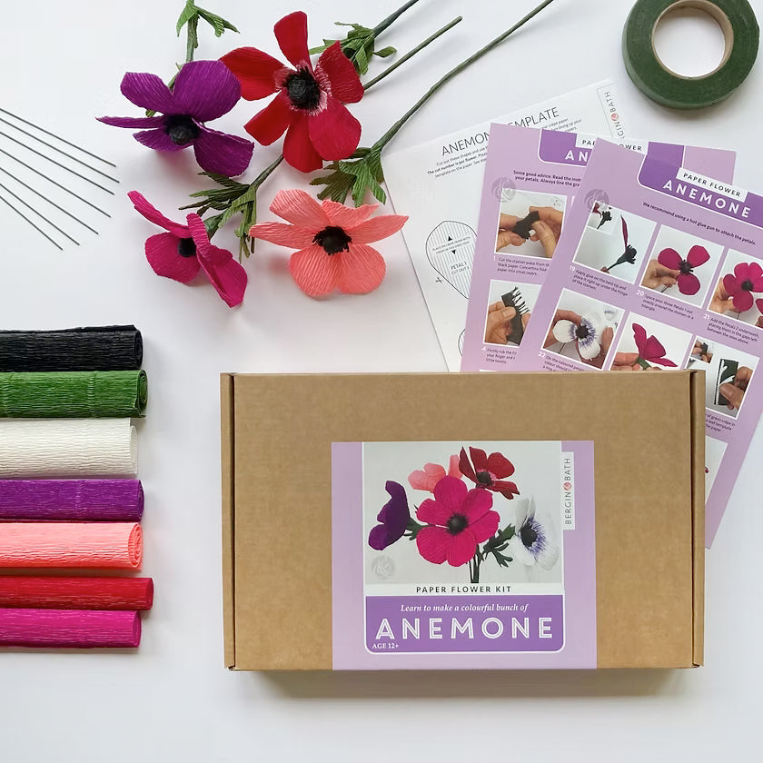 Bergin & Bath Paper Flower Kit