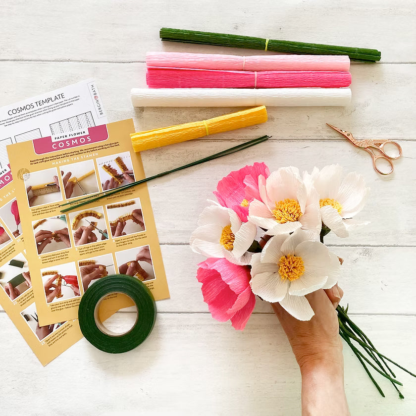 Bergin & Bath Paper Flower Kit