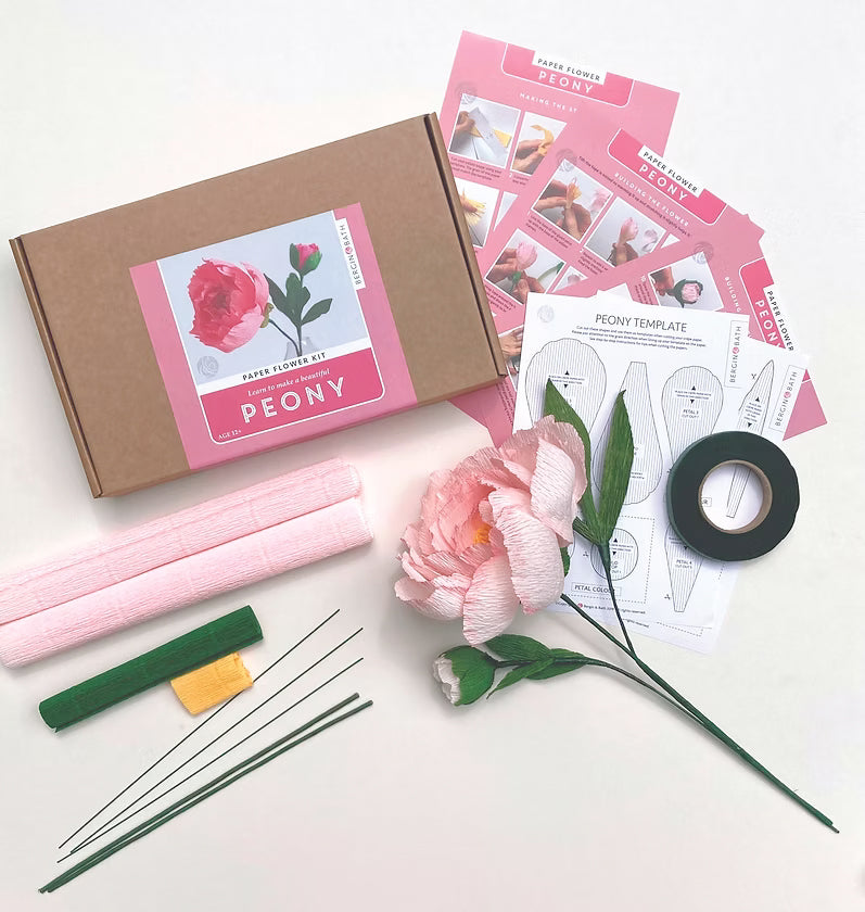 Bergin & Bath Paper Flower Kit