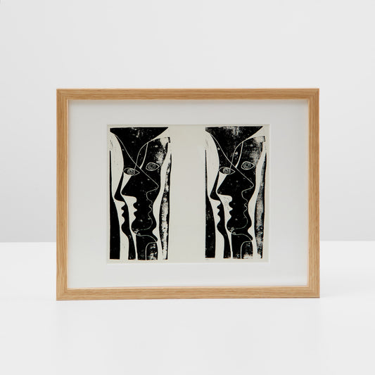 Ben Nicholson Profiles, 1933 Unframed Mini Print