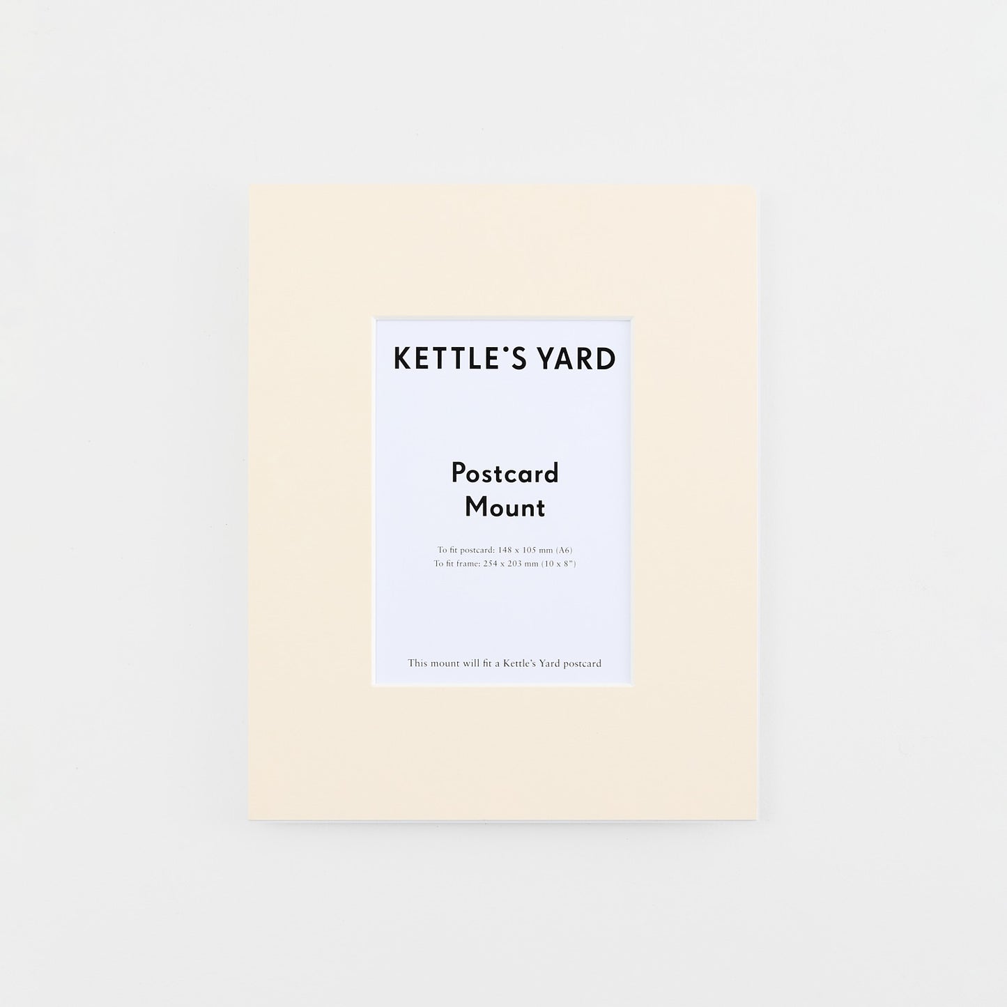 A6 Window Postcard Mount