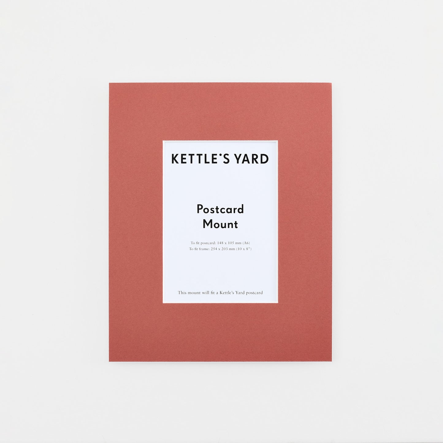 A6 Window Postcard Mount