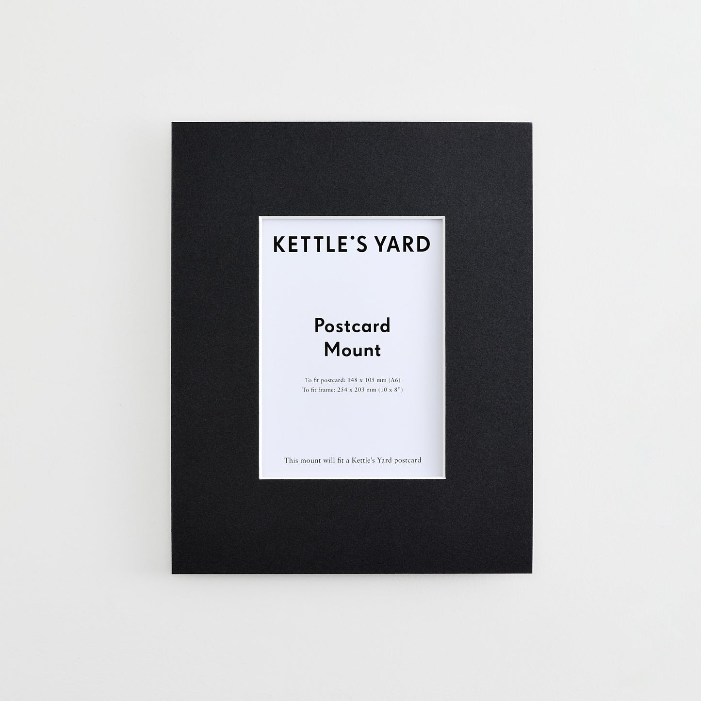 A6 Window Postcard Mount