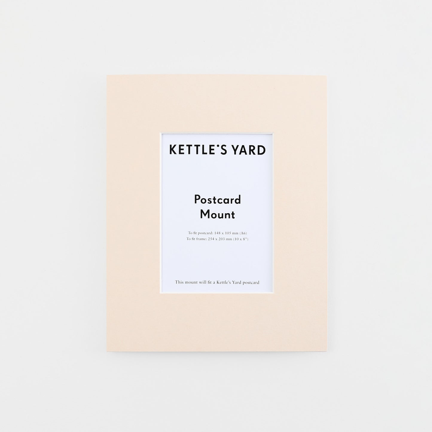 A6 Window Postcard Mount