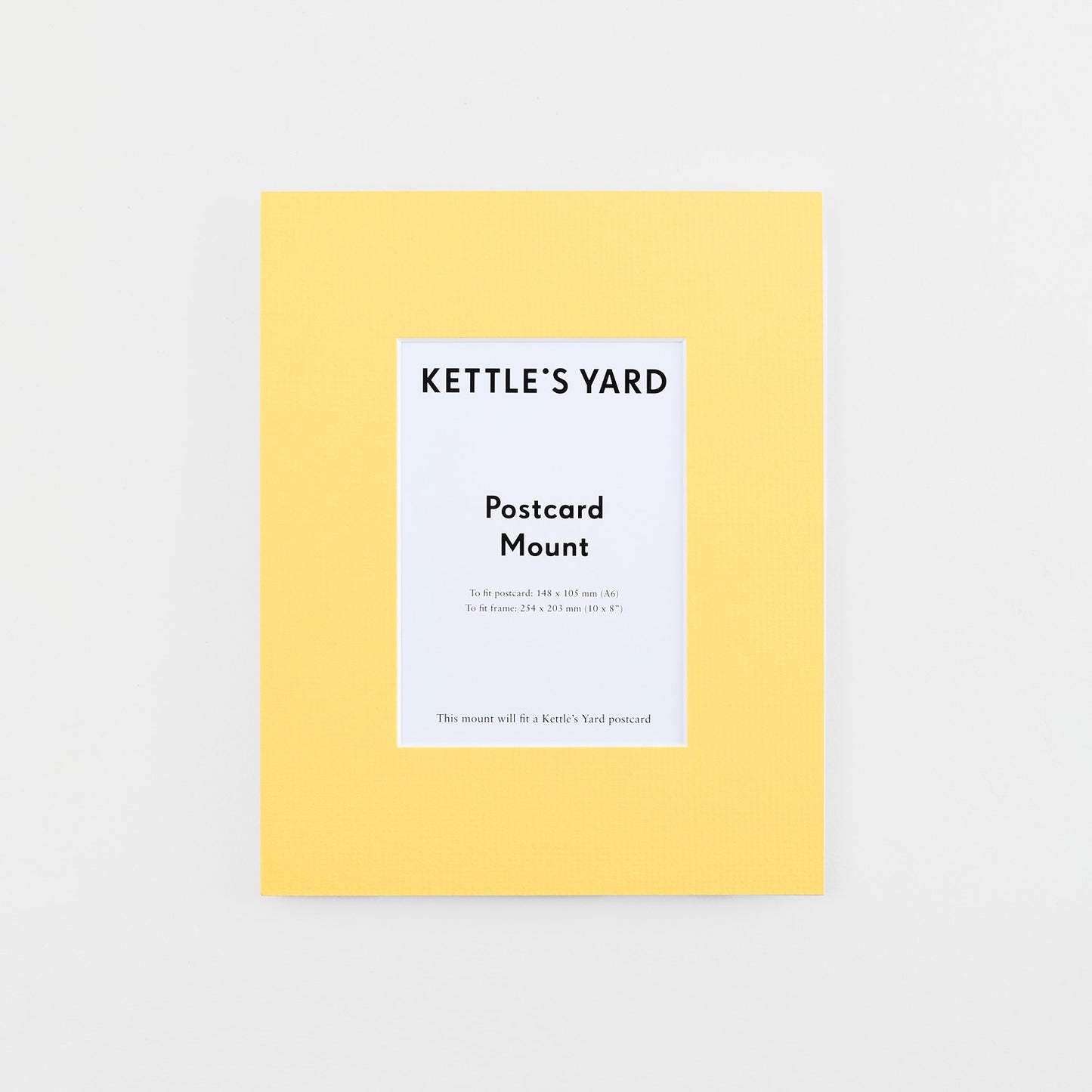 A6 Window Postcard Mount