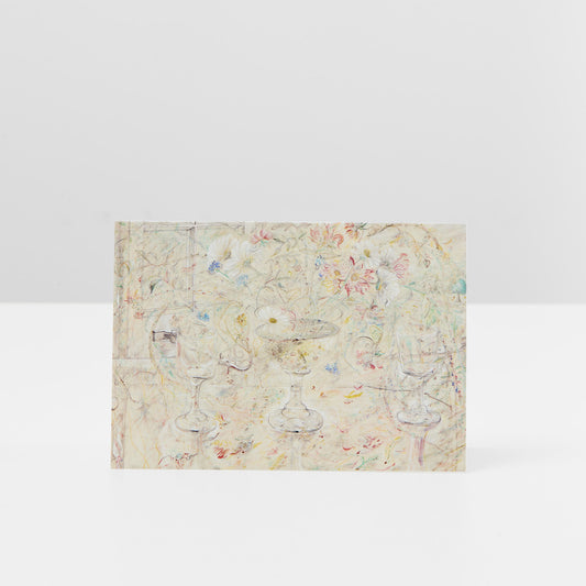 David Jones Flora in Calix Light Pack of 8 Greetings Cards