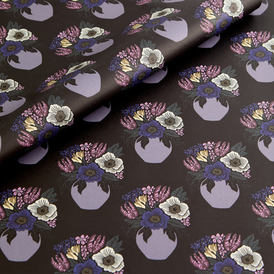 Little Enn x Kettle's Yard Anemone Vase Single Gift Wrap Sheet