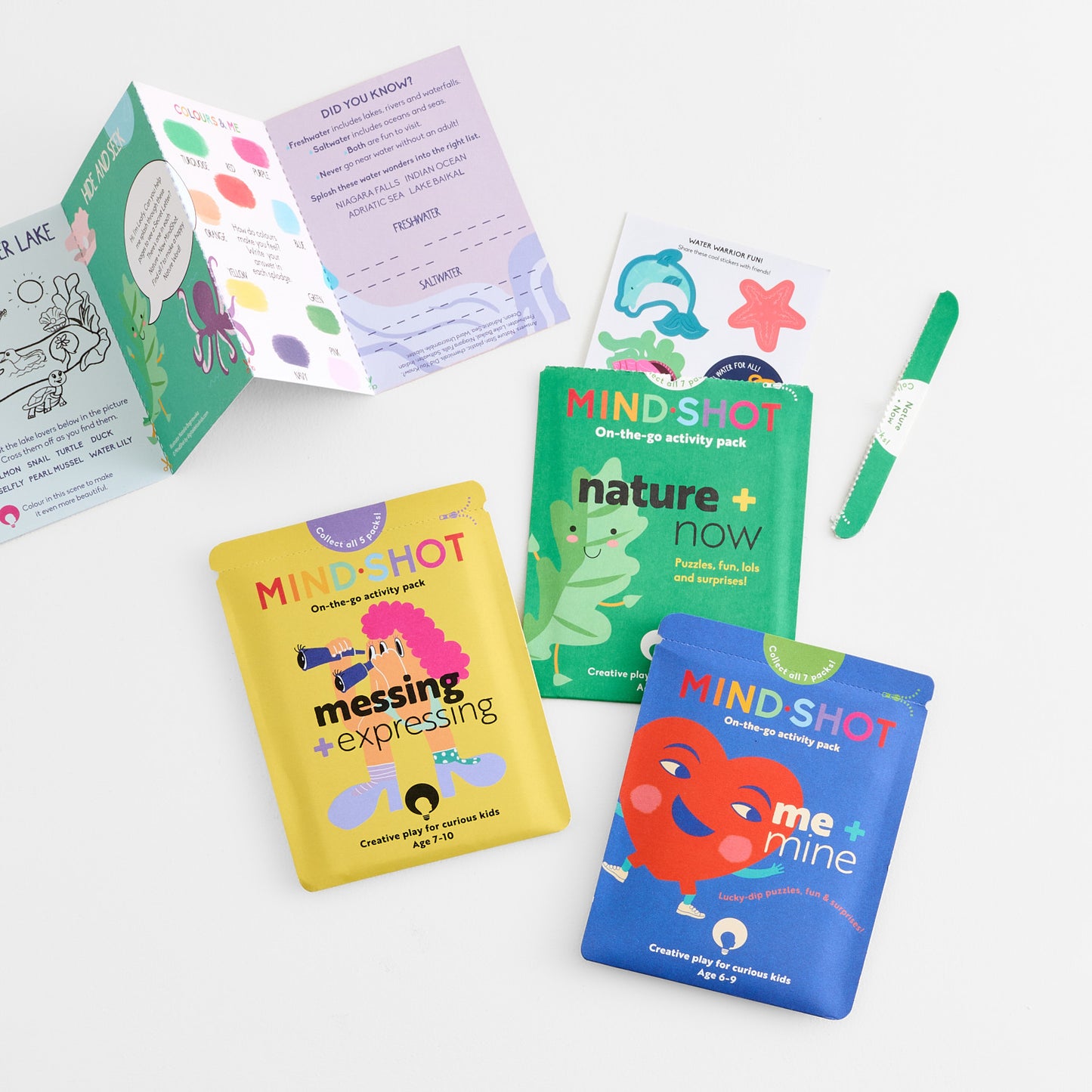 MindShot on-the-go activity pack for kids