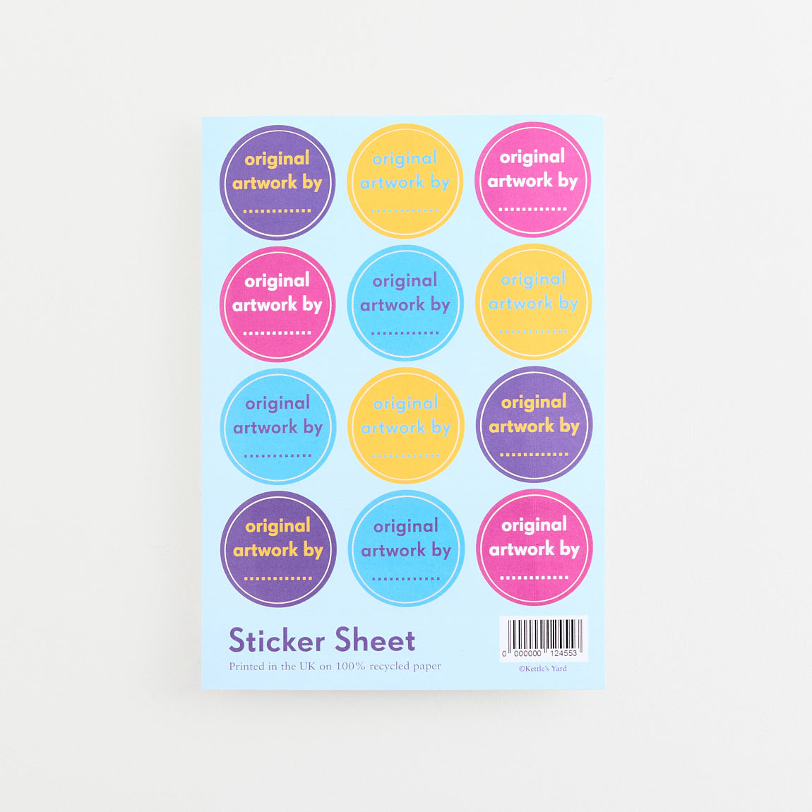 Paint What Matters Sticker Sheet – Kettle's Yard Shop