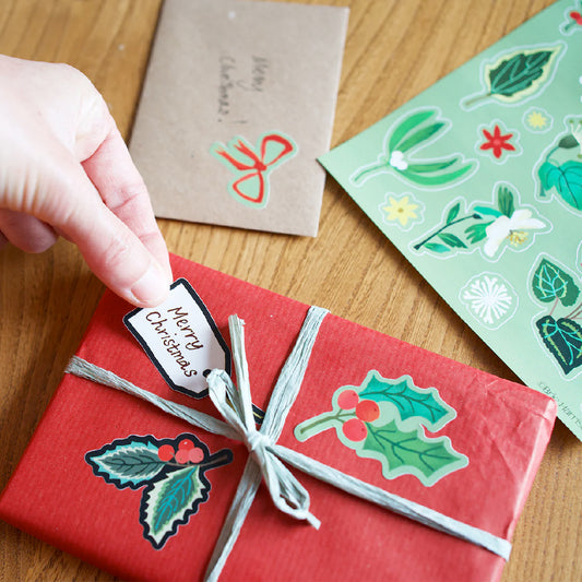 Brie Harrison Festive Sticker Sheet Pack