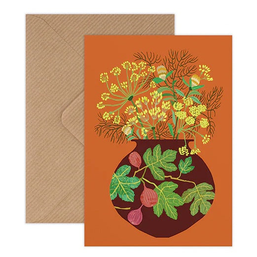 Brie Harrison Fennel Greetings Card