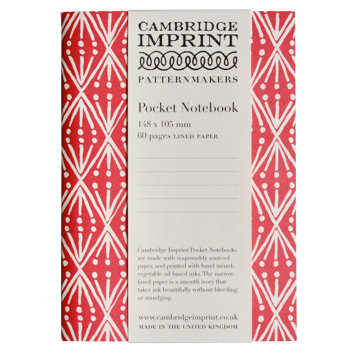 Cambridge Imprint Pocket Notebook