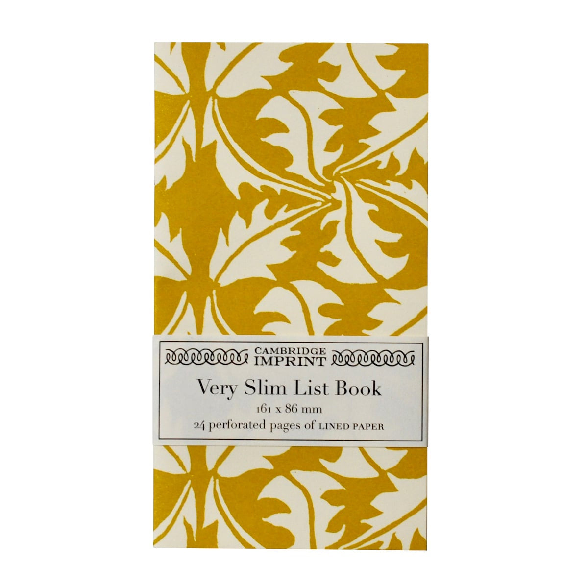 Cambridge Imprint Very Slim List Book