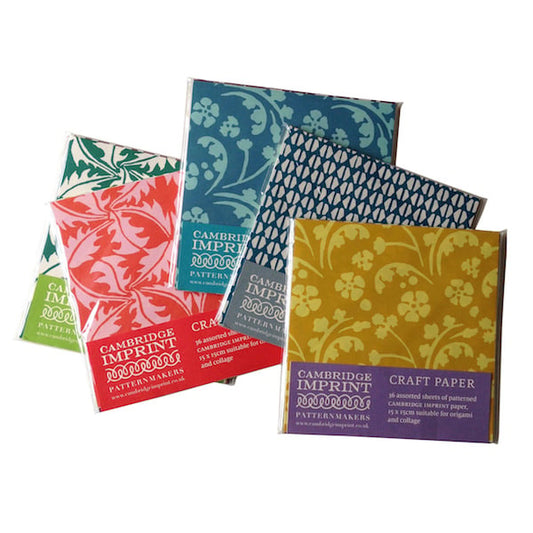 Cambridge Imprint Craft Paper Pack of 36 Sheets