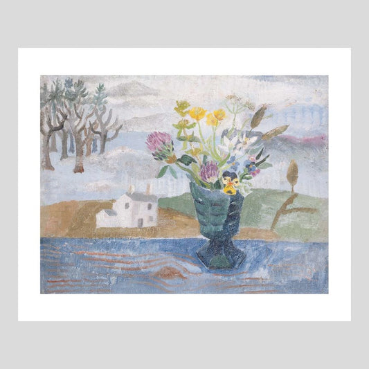 Christopher Wood Still Life in a Bankshead Window Greetings Card