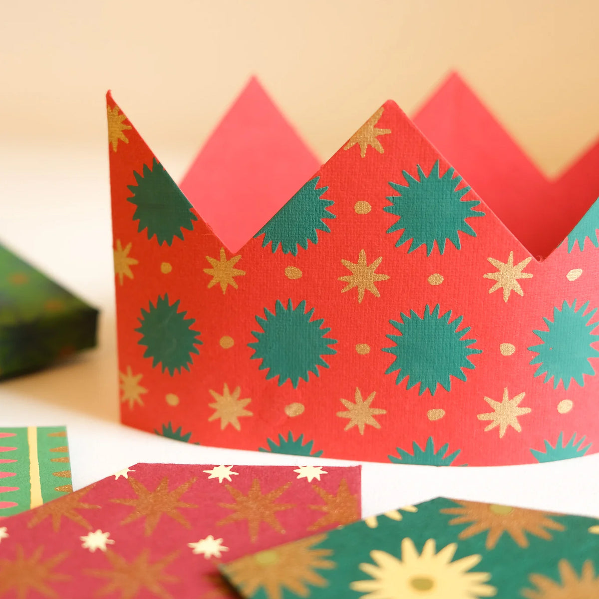 East End Press Festive Paper Crowns