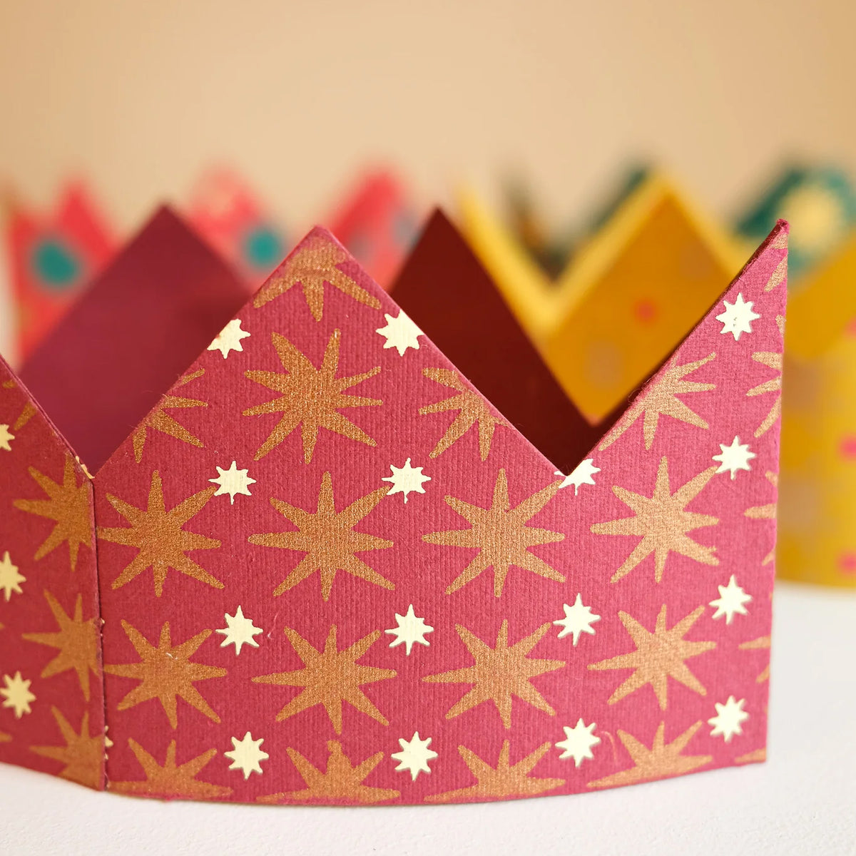 East End Press Festive Paper Crowns