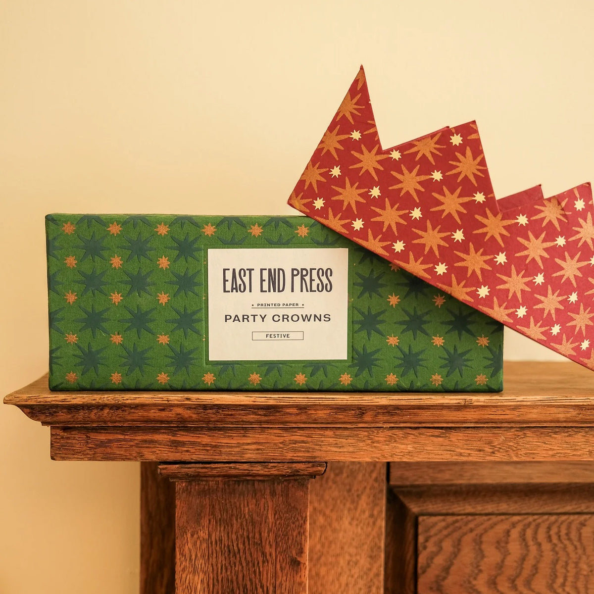 East End Press Festive Paper Crowns