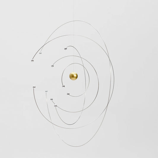 Flensted Hanging Art Niels Bohr Atomic Model Mobile