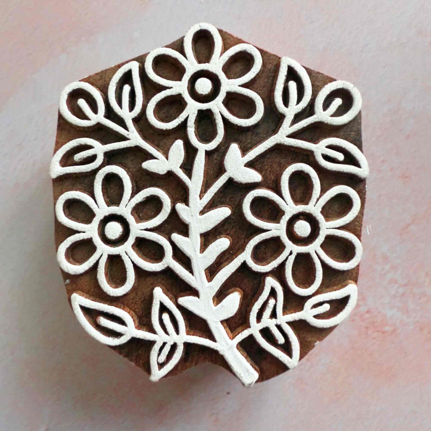 Indian Wood Block Stamp