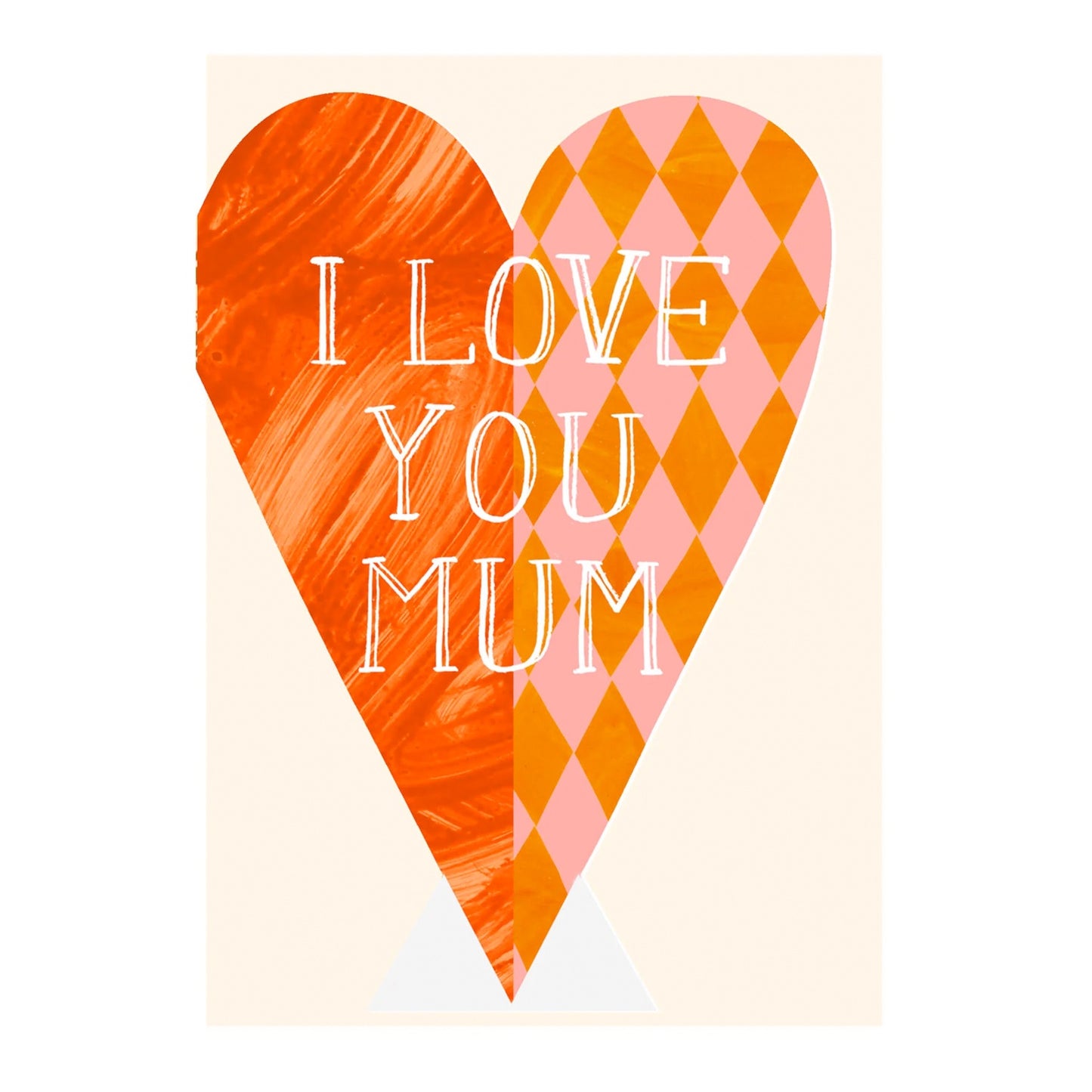 Hadley I Love You Mum Greetings Card