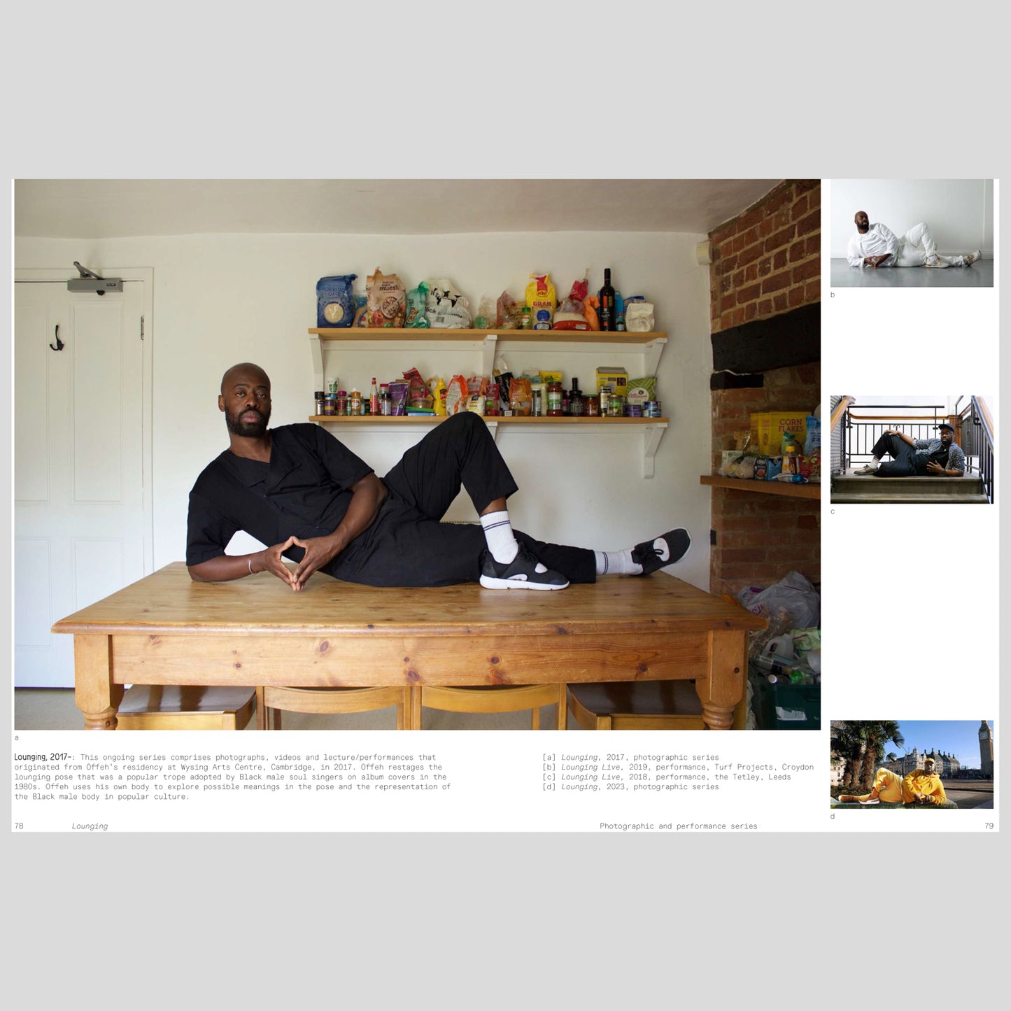 Harold Offeh: Mmm, gotta try a little harder, it could be sweet