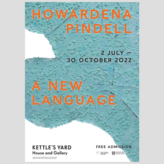 Howardena Pindell A New Language A4 Exhibition Poster
