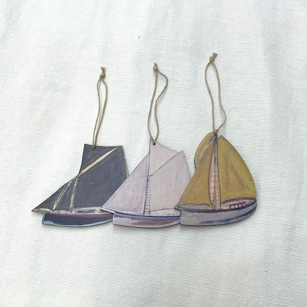 Alfred Wallis Wooden Boat Decoration