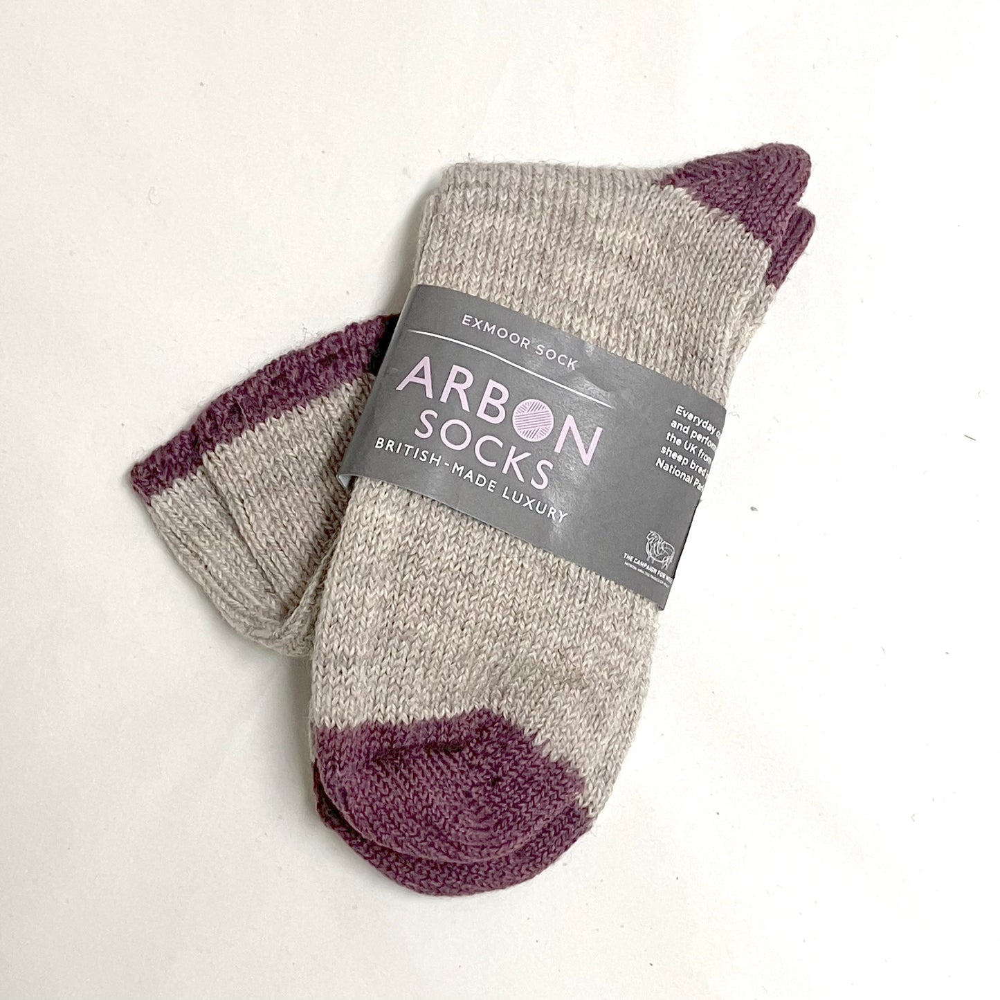 Arbon Socks 'The Exmoor' Unisex Wool Socks