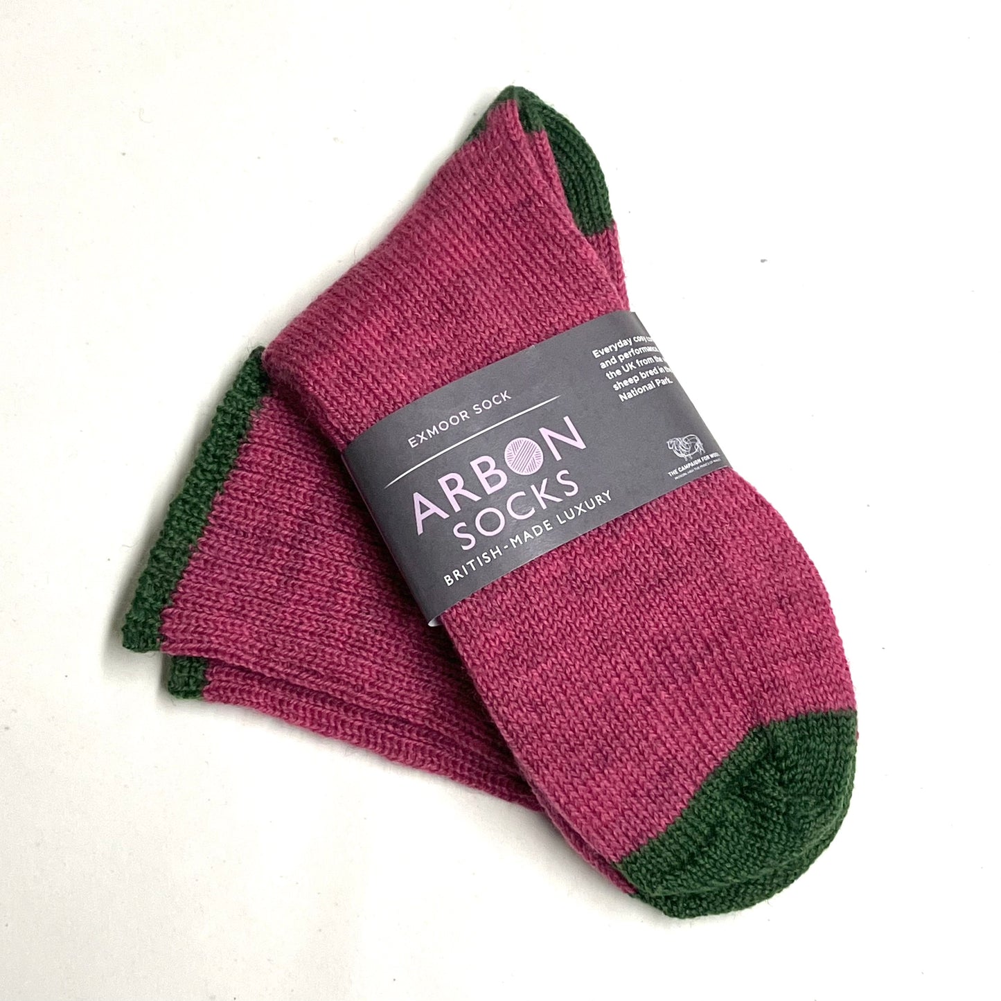 Arbon Socks 'The Exmoor' Unisex Wool Socks