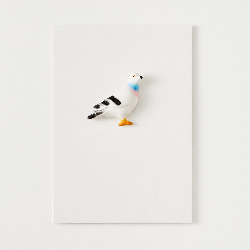 Jonathan  Anderson Limited Edition Pigeon Button Brooch