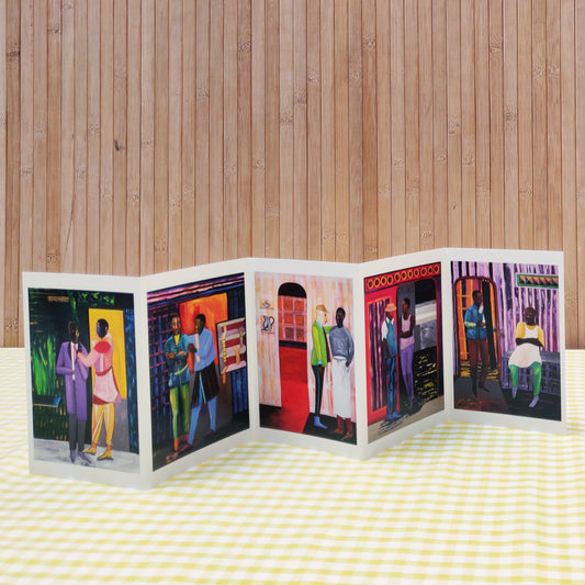 Lubaina Himid Concertina Postcard Set