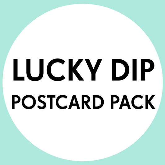 Lucky Dip Pack of 12 Postcards