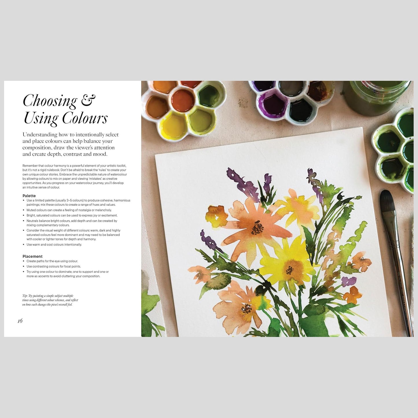 Modern Botanical Watercolour