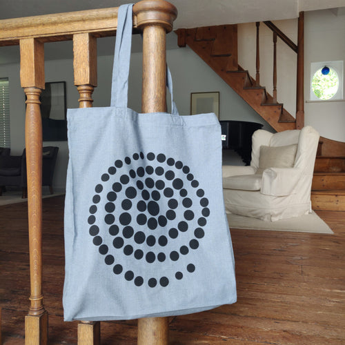 Kettle's Yard Spiral of Pebbles Recycled Tote Bag