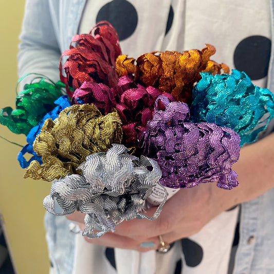 Metallic Ric Rac Ribbon