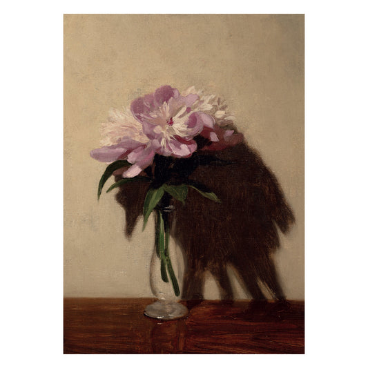 William Nicholson Pink Peonies Postcard