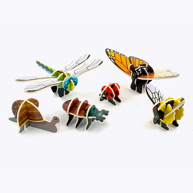 PlayPress Garden Insects Playset