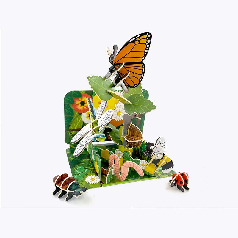 PlayPress Garden Insects Playset