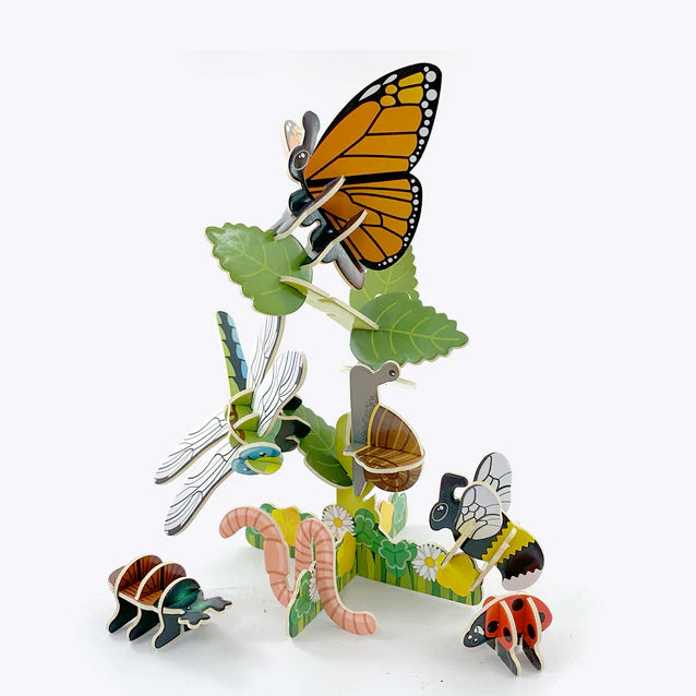 PlayPress Garden Insects Playset