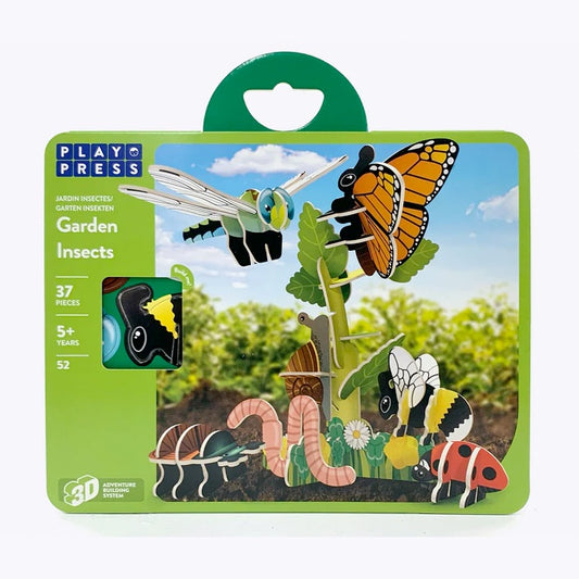 PlayPress Garden Insects Playset
