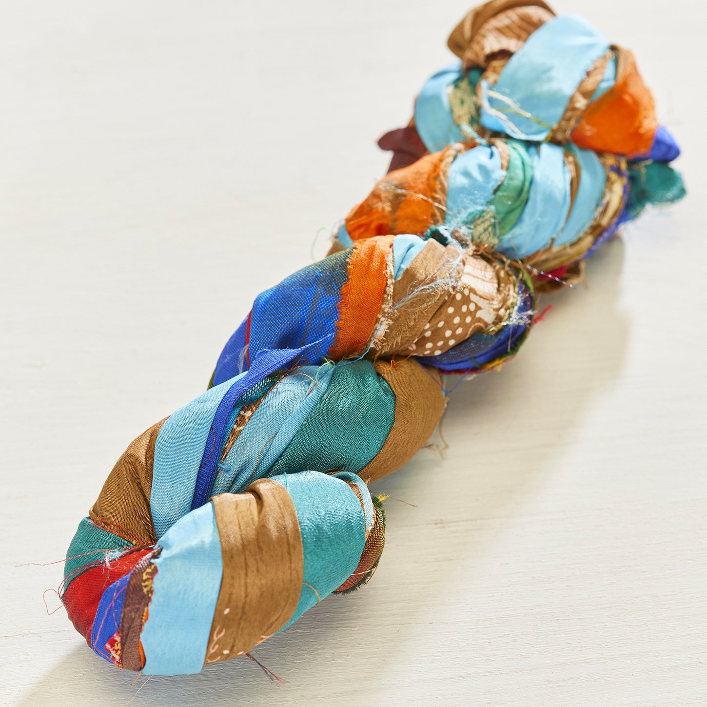 Osari Ribbon Recycled Sari Ribbon Yarn – Kettle's Yard Shop