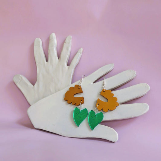 Rowan Made This Way Statement Petal Earrings