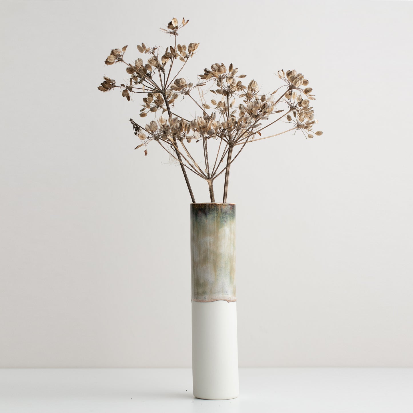 Naked Clay Ceramics Tall Porcelain Vase