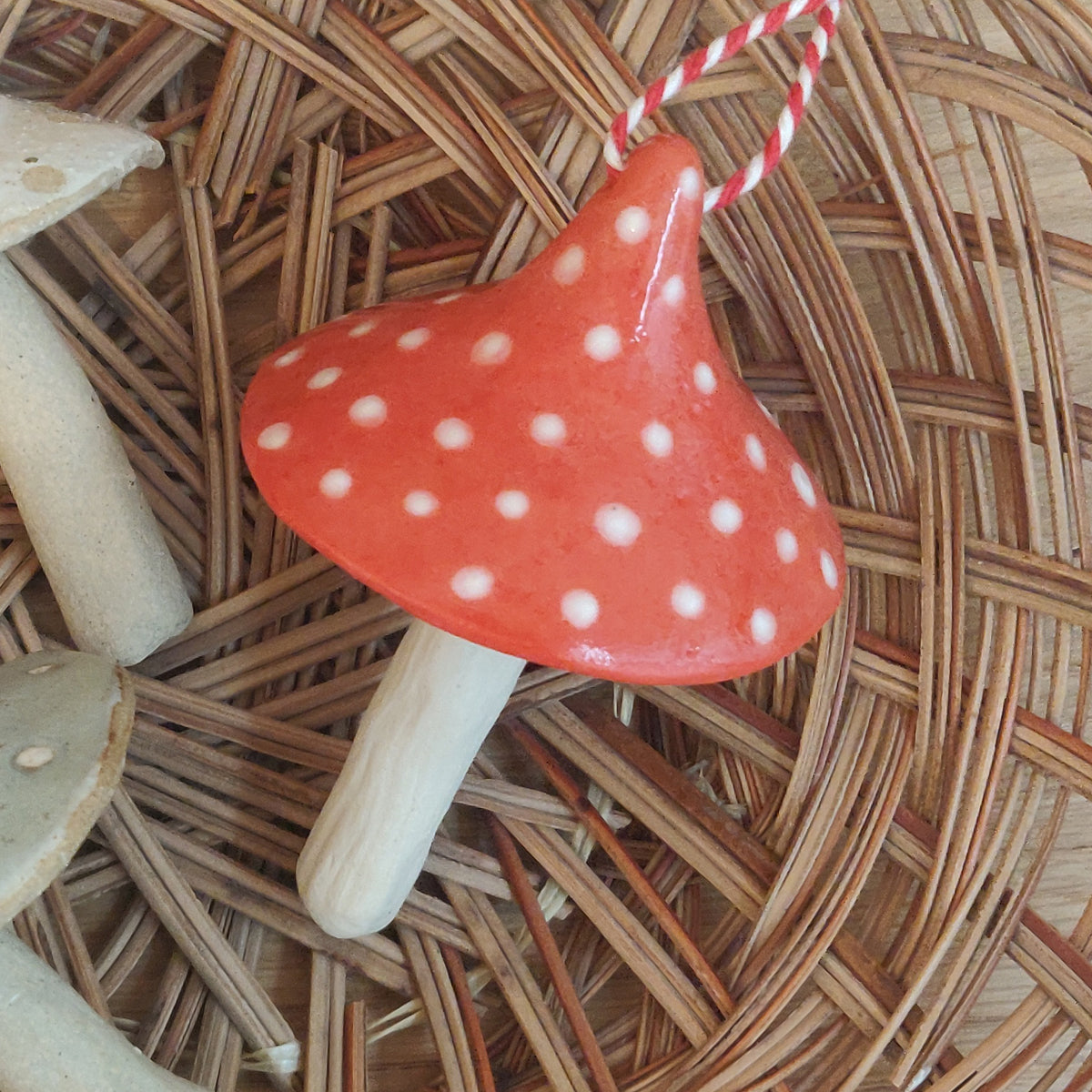 The Very Less Mushroom Hanging Decoration