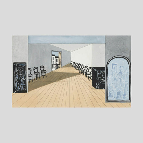 Christoper Wood Stage design for Diaghilev's ballet Romeo and Juliet Print