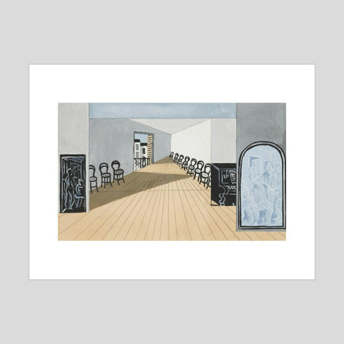 Christoper Wood Stage design for Diaghilev's ballet Romeo and Juliet Print