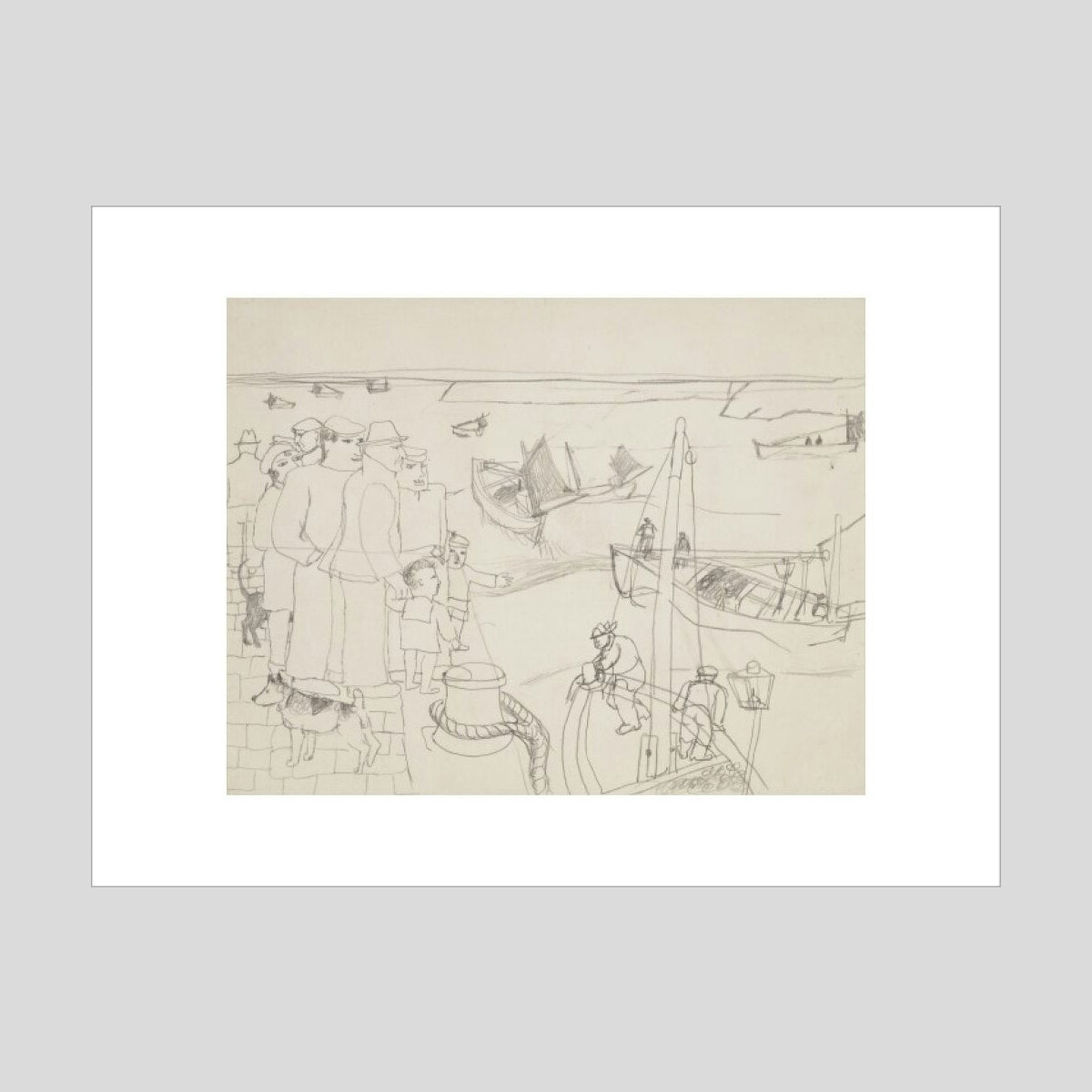 Christoper Wood St. Ives Print