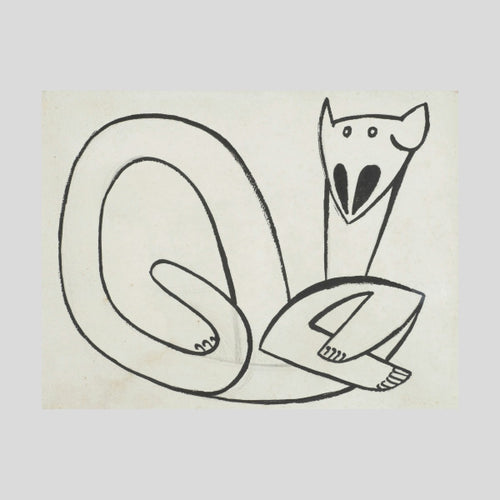 Henri Gaudier-Brzeska Cat Print